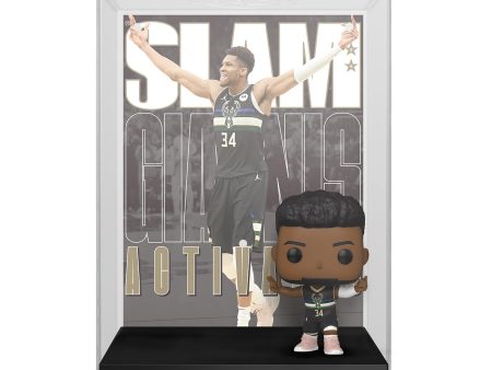 (Caja expositora rota) Funko Pop! NBA Cover: Slam - Giannis Antetokounmpo - Figura de Vinilo Coleccionable - Idea de Regalo - Mercancía Oficial - Juguetes para Niños y Adultos - Muñeco para Coleccionistas y Exposición Embalaje Deteriorado For Sale